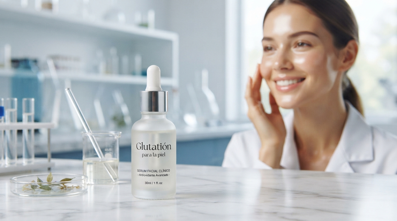 Glutatión para la piel: beneficios reales y cómo usarlo