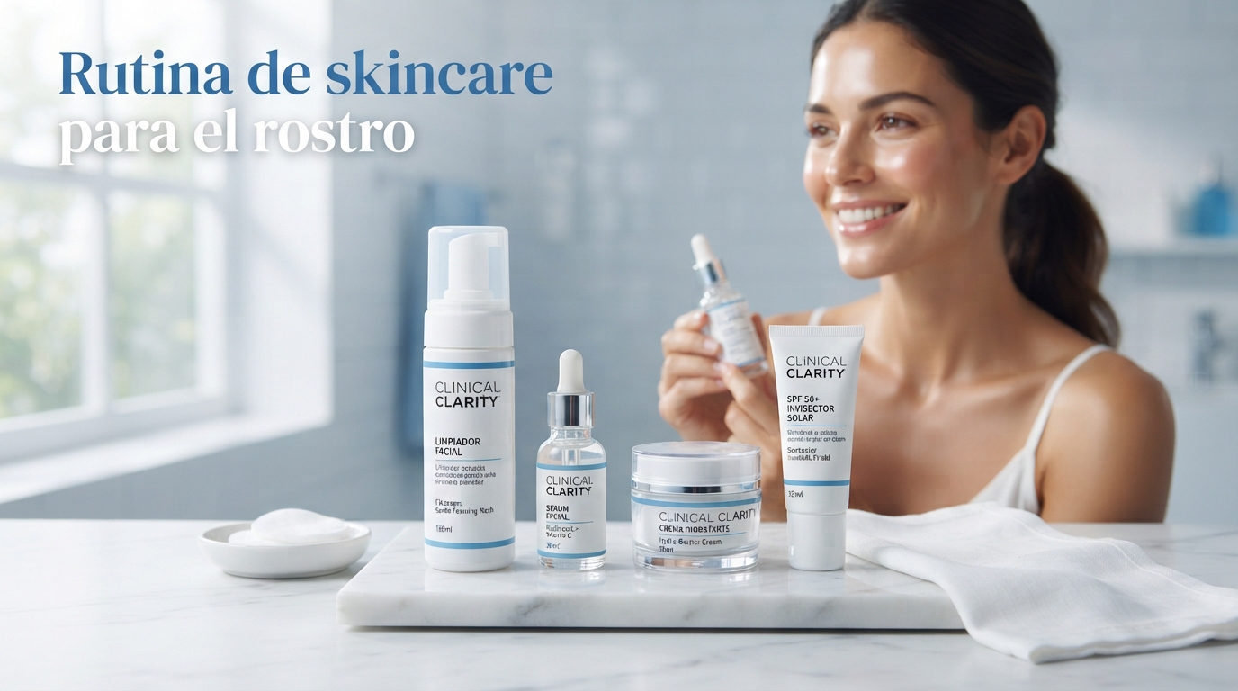 Rutina de skincare para el rostro: guía paso a paso para principiantes